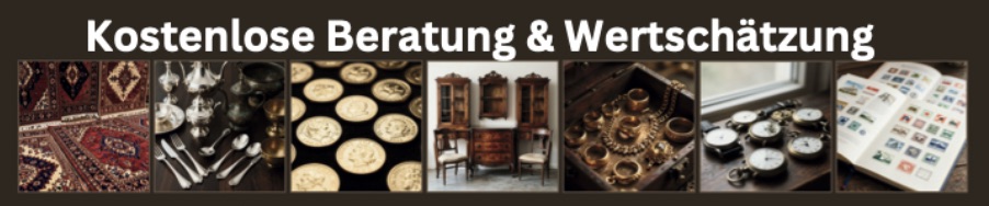 Kostenlose Beratung und Wertschätzung für Teppiche, Silber, Münzen, Möbel, Schmuck, Uhren und Briefmarken